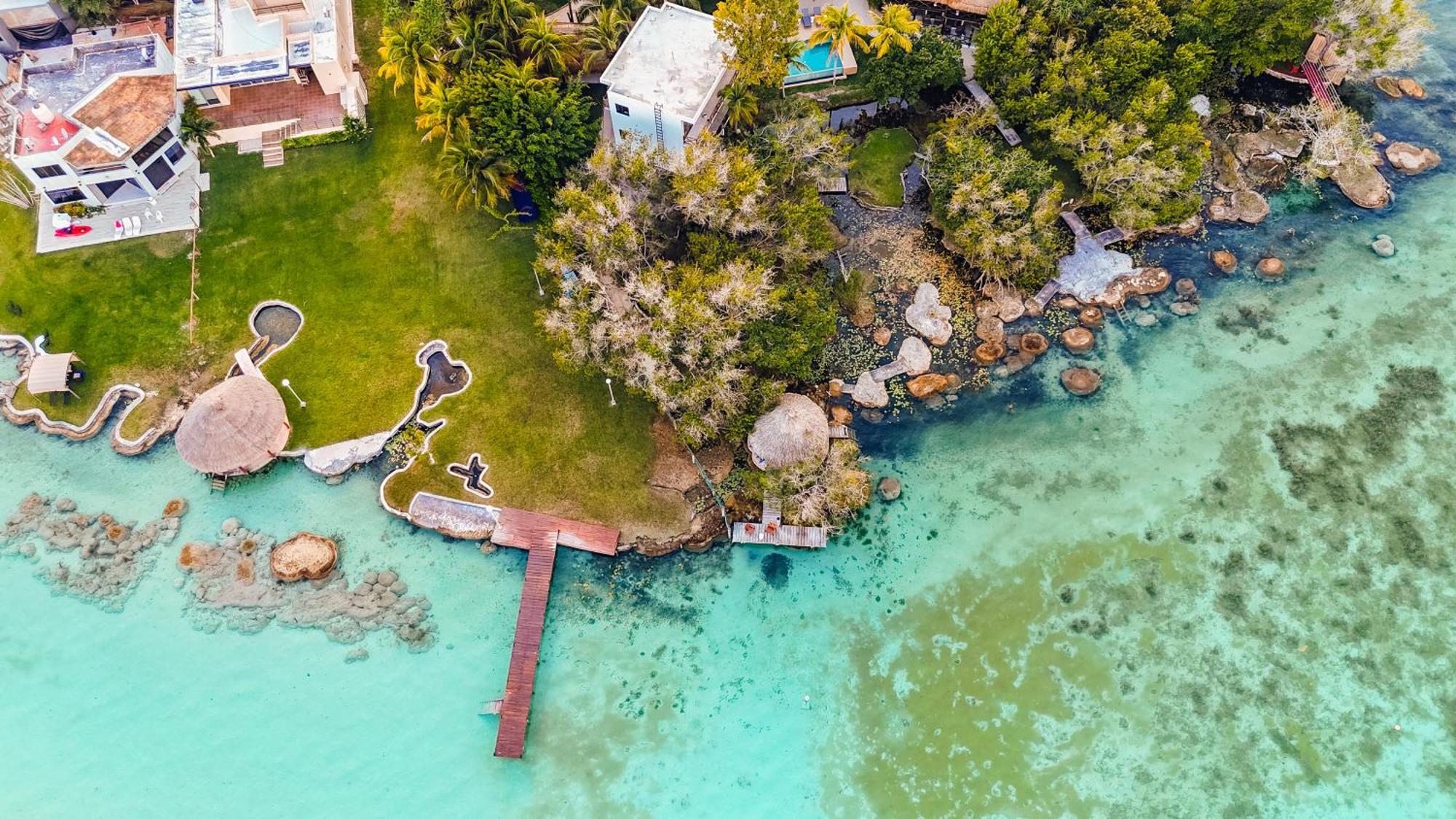 Azulea Bacalar Hotel & Spa - Lagoon Front (Adults Only) Екстер'єр фото