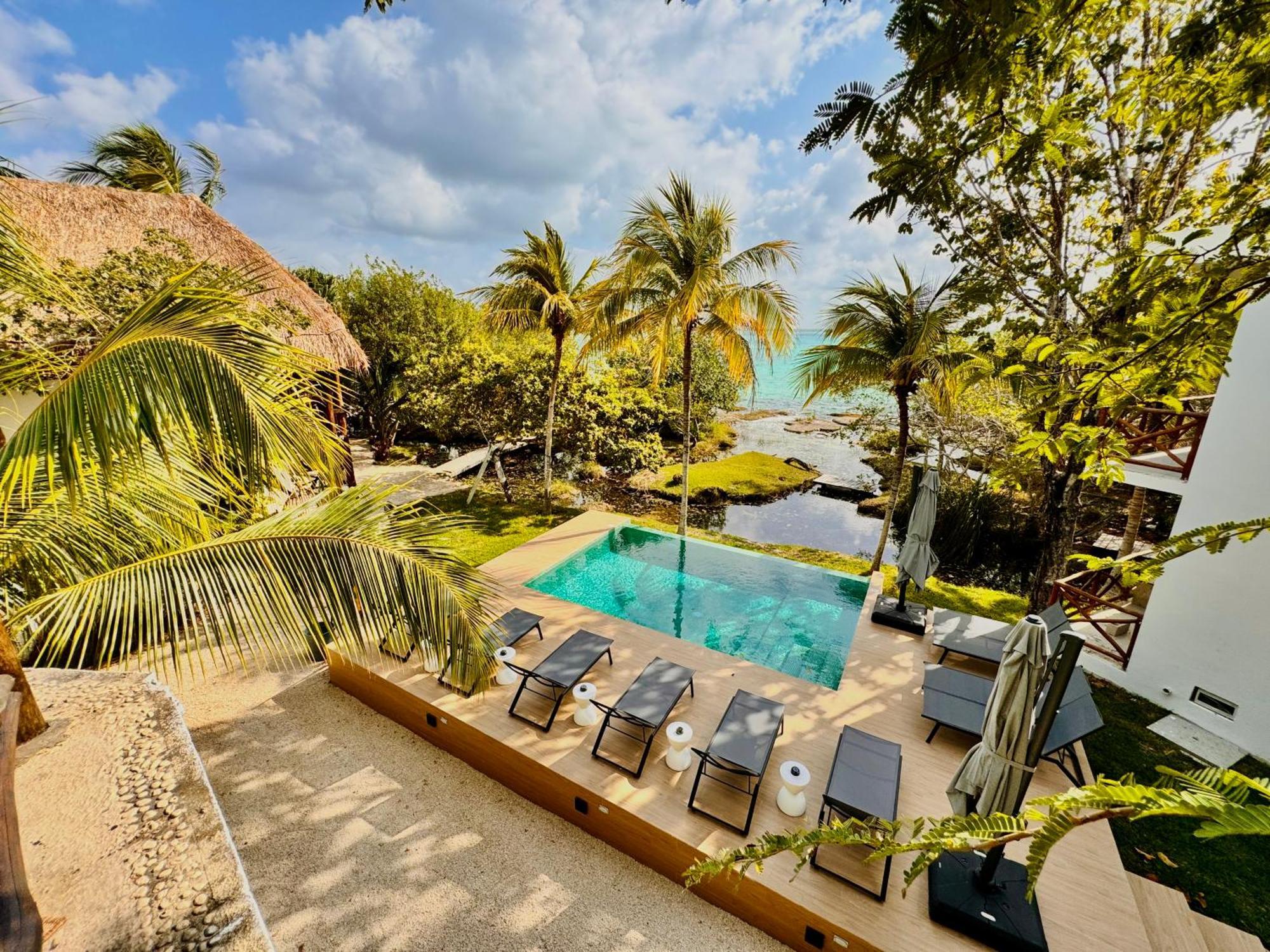 Azulea Bacalar Hotel & Spa - Lagoon Front (Adults Only) Екстер'єр фото