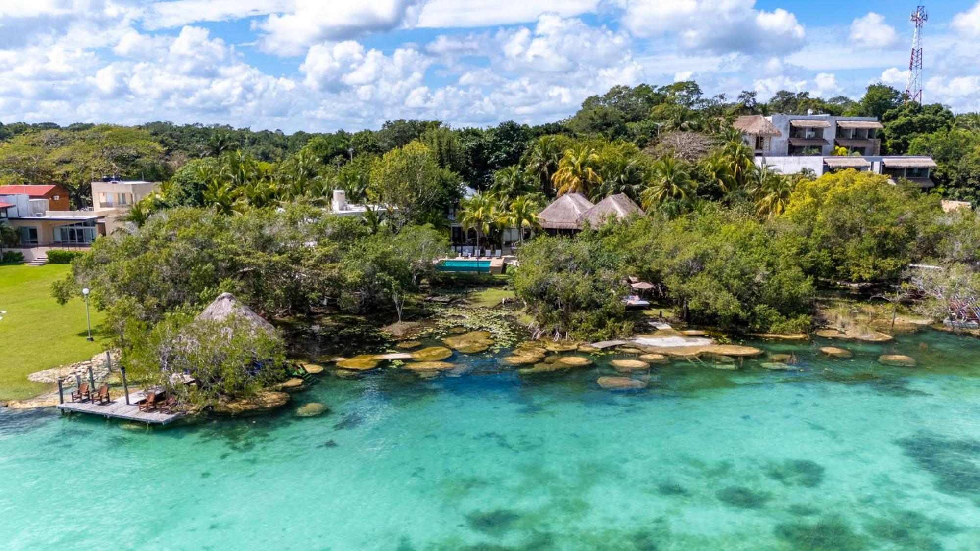 Azulea Bacalar Hotel & Spa - Lagoon Front (Adults Only) Екстер'єр фото